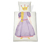 Kinder-Renforcé-Bettwäsche, Prinzessin - Prinzessin