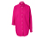 Lange Leinenbluse, pink - Pink