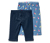 2 ¾-Kinder-Leggings, blau - Blau
