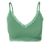 Seamless-Bustier, grün - Grün