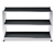 Couchtisch Metall »CN3«, offen, schwarz - Matt schwarz